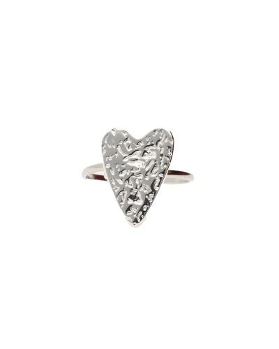 My Jewellery Ring hammered heart OS MJ14690