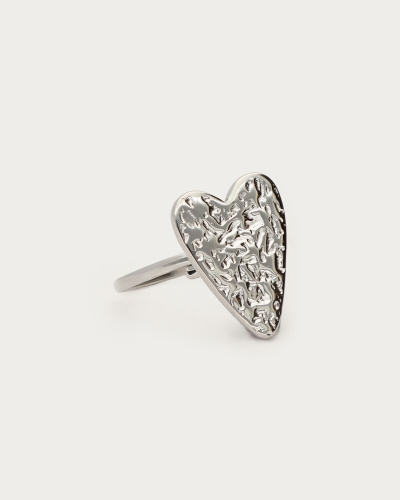 My Jewellery Ring hammered heart OS MJ14690
