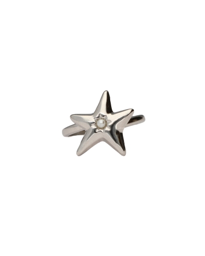 My Jewellery RING MET STER EN IMITATIEPAREL
