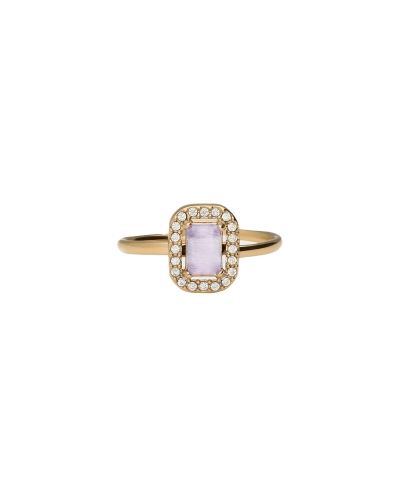 VINTAGE RING SQUARE LAVENDEL