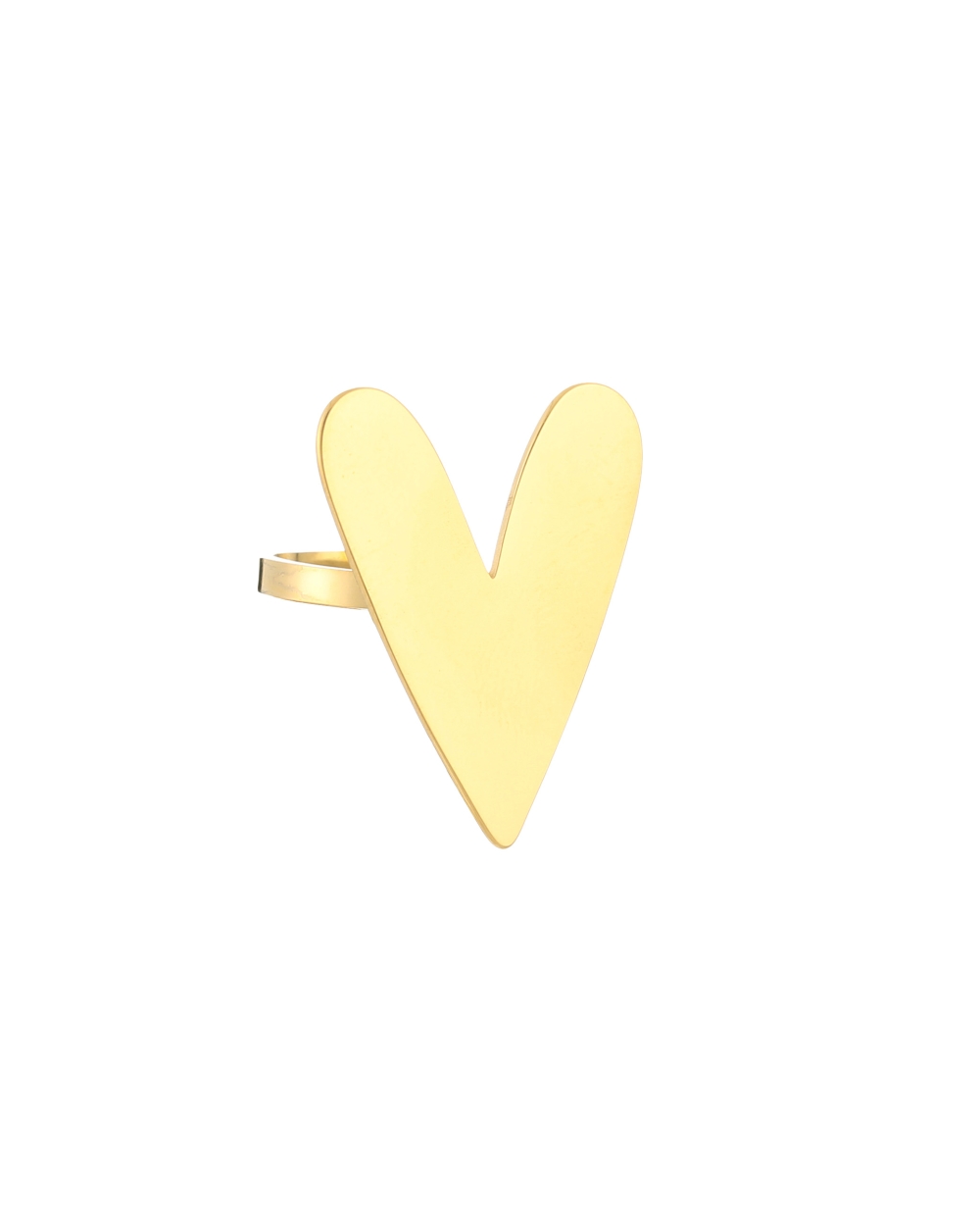 RING MET HART GOUD