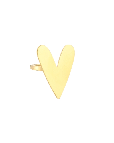 RING MET HART GOUD