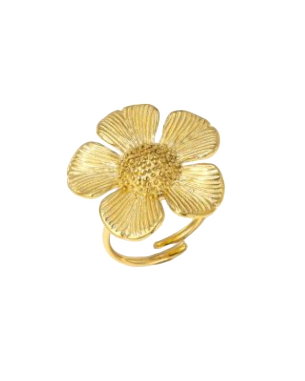 BOTANICAL RING MADELIEF GOUD