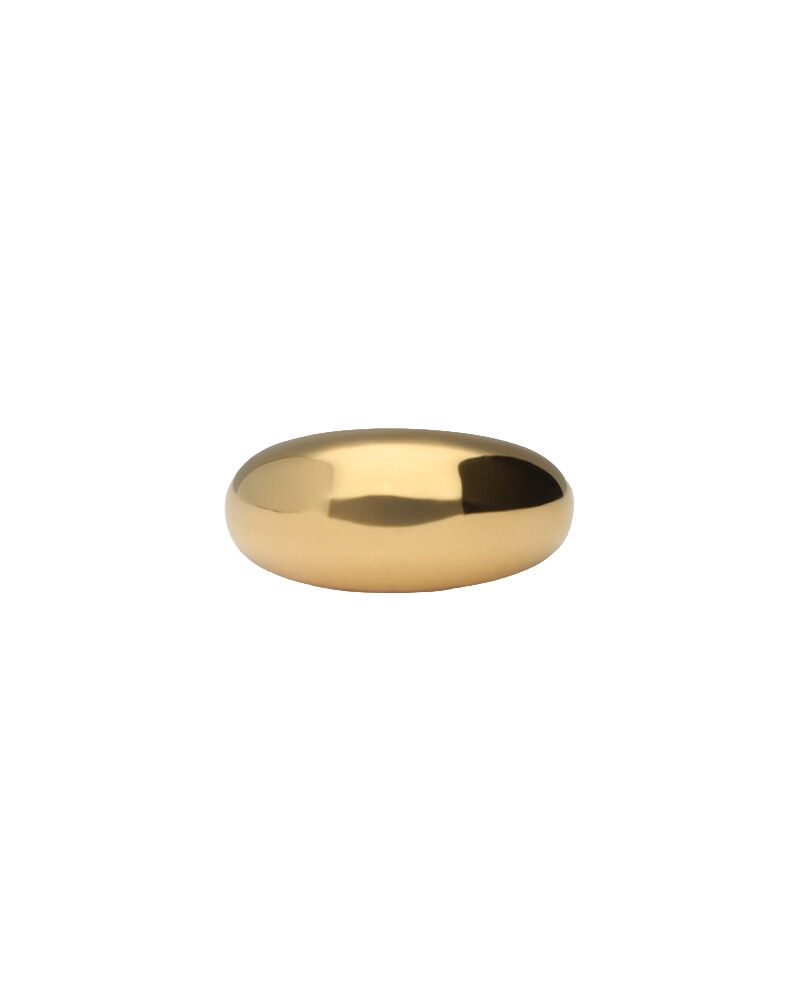 BOLD BASIC STATEMENT RING GOUD