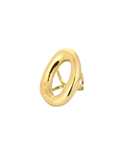 RING OVAAL GOUD