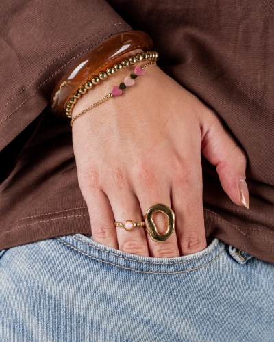 Gossip JE18684 RING MET STEEN VERSTELBAAR