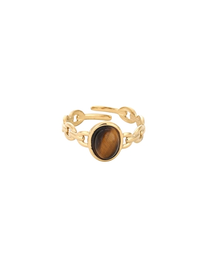 Gossip JE18665 RING SCHAKEL MET STEEN