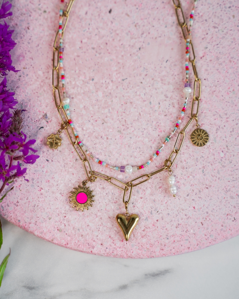 Gossip BEDEL ROZE ZON Goud