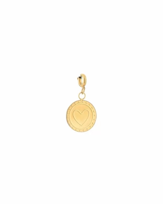 BEDEL MUNT MET HART GOUD