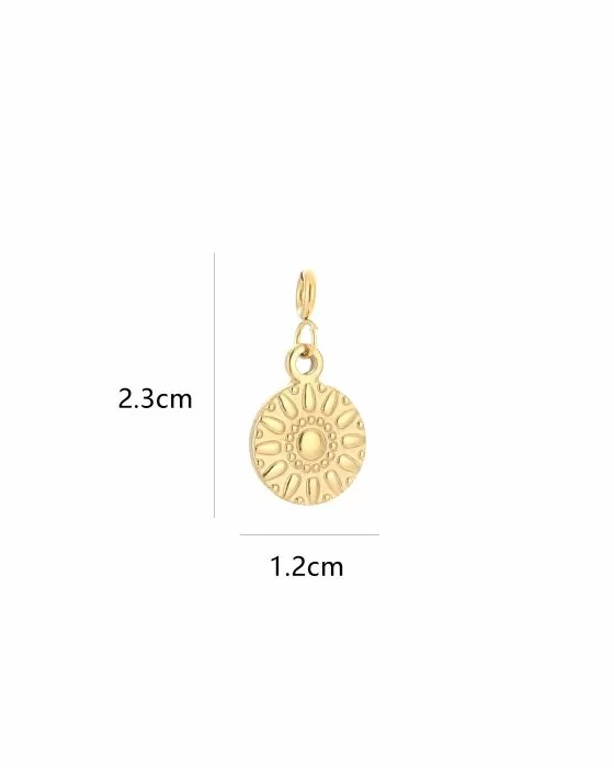 BEDEL MUNT MET ZON GOUD