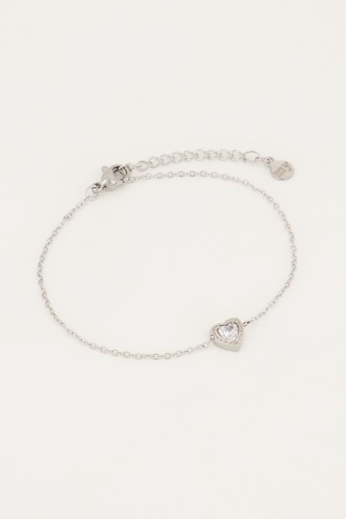 HART ARMBAND ZILVER | MY JEWELLERY