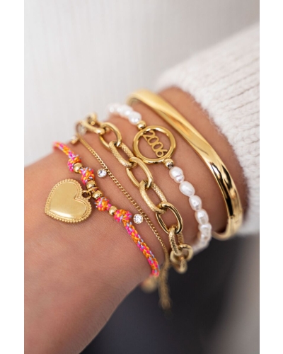My Jewellery Armbandje vijfstrass steentjes MJ047971200