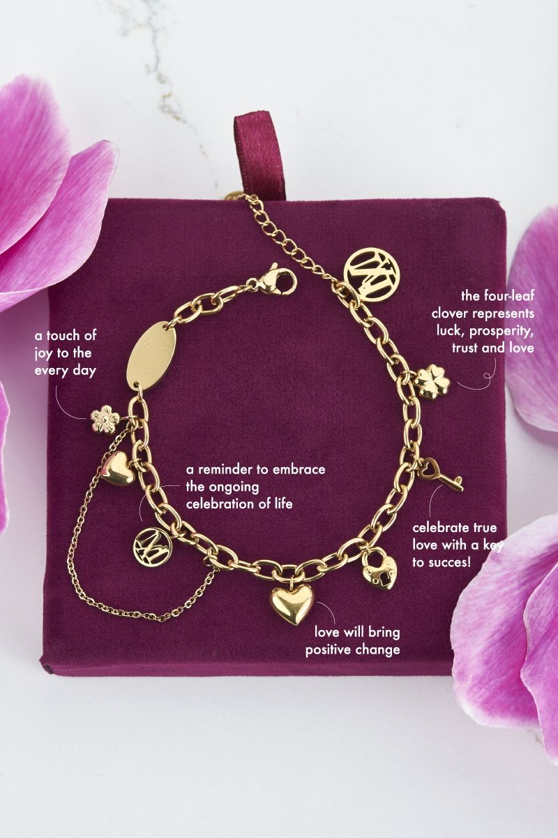 LOVE LIFE ARMBAND ZILVER 