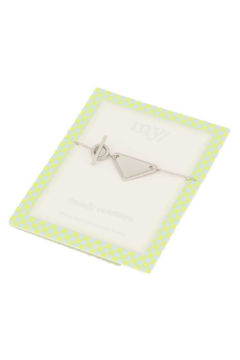 Candy couture armband My Jewellery logo zilver