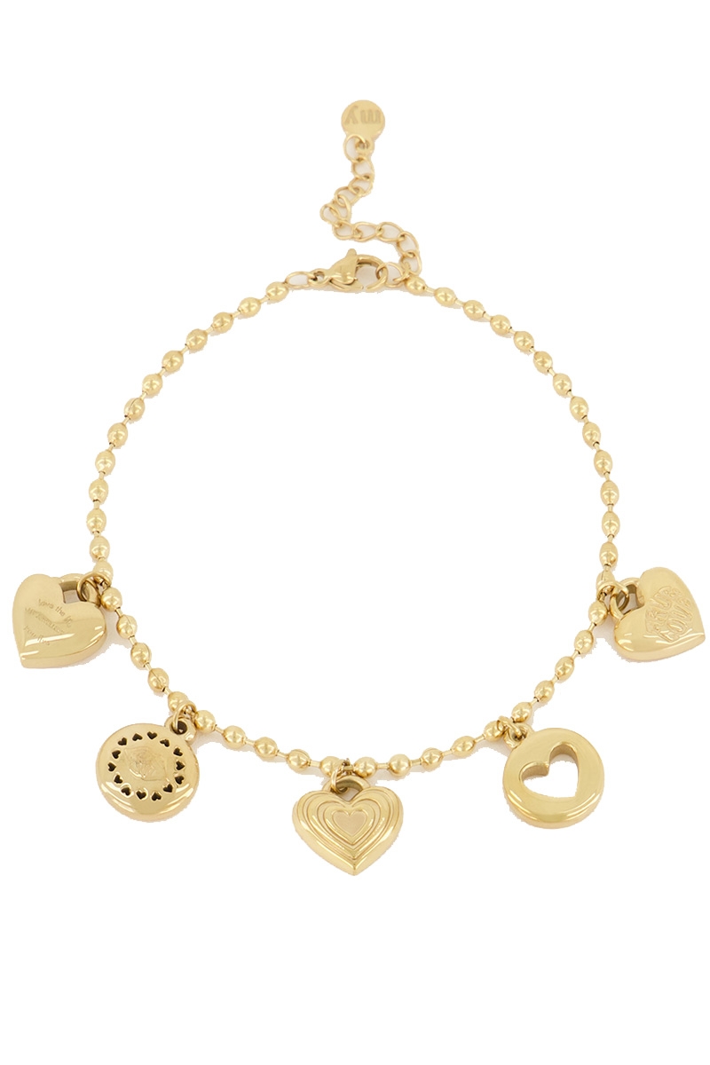 CANDY ARMBAND MET BEDELS