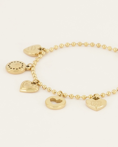 CANDY ARMBAND MET BEDELS