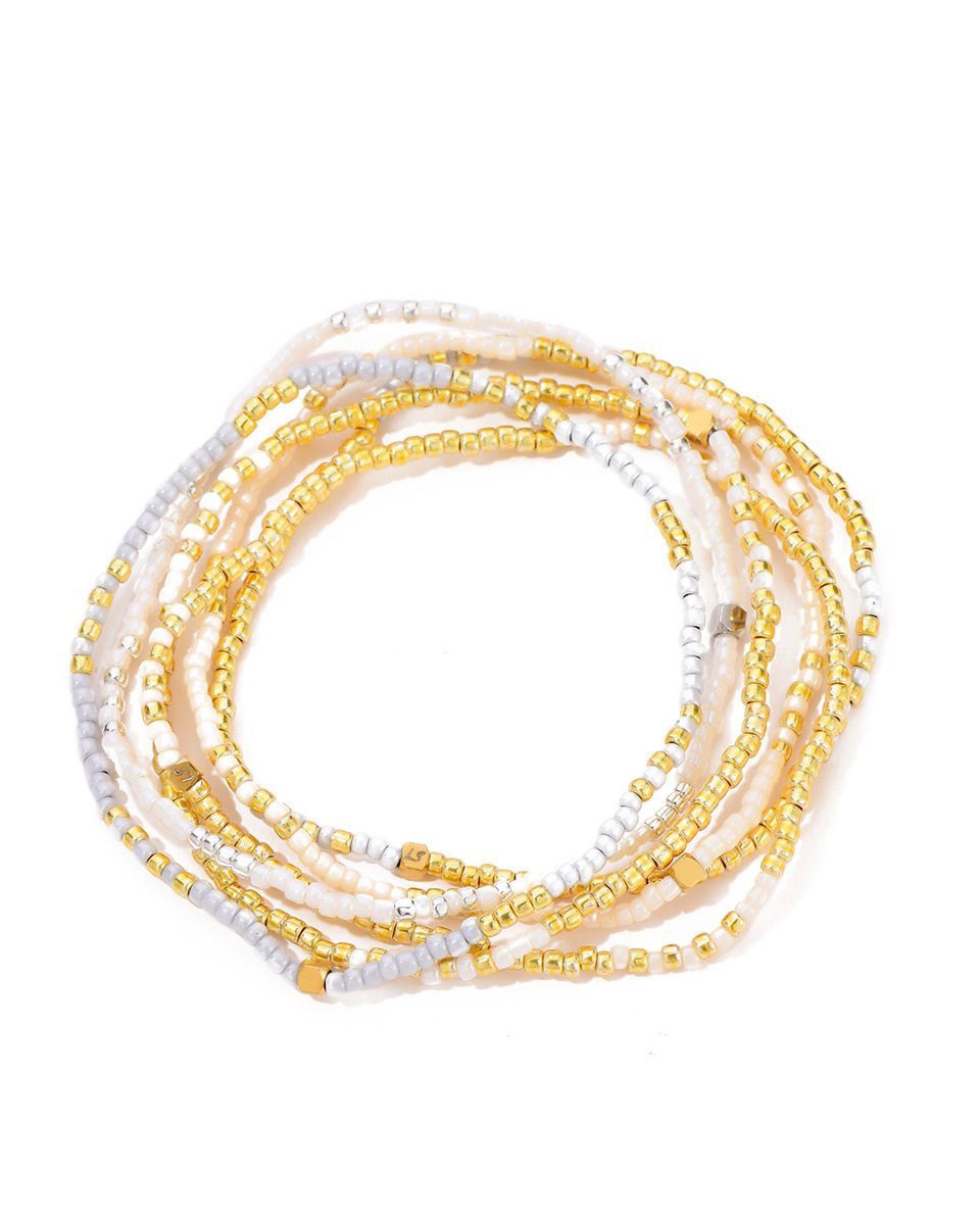 Gossip ARMBANDEN SET MIYUKI Wit