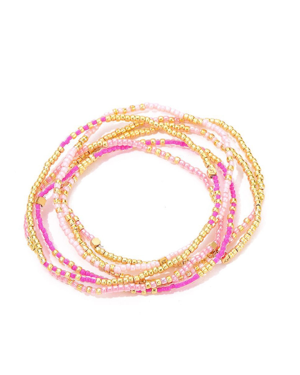 Gossip ARMBANDEN SET MIYUKI Roze