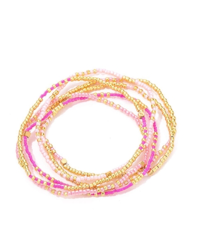 Gossip ARMBANDEN SET MIYUKI Roze