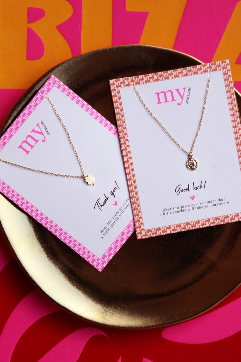 KETTING KLAVERTJE GOUD
