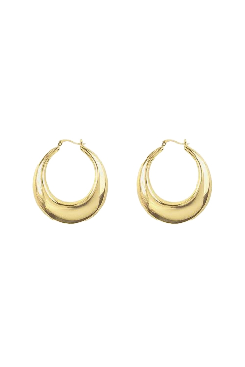 MEDIUM STATEMENT 70'S HOOPS