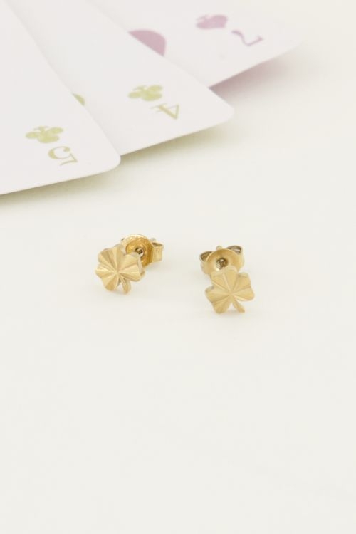 STUDS LUCKY CHARM KLAVERTJE 