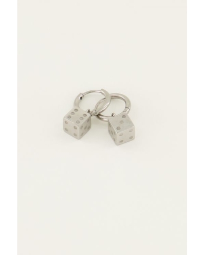 My Jewellery OORBEL LUCKY CHARM DOBBELSTEEN