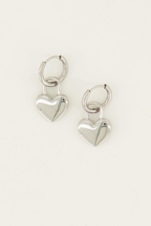 OORBEL LUCKY CHARM HARTJES 