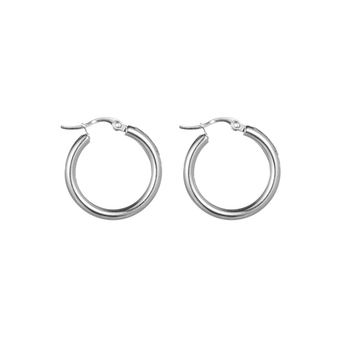 HOOPS SMALL ZILVER