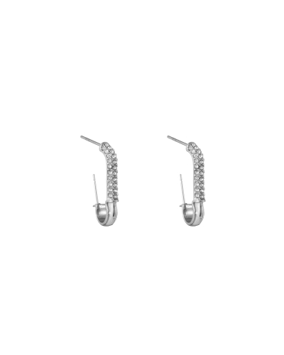 Day & Eve Hoop met bling E1820-1