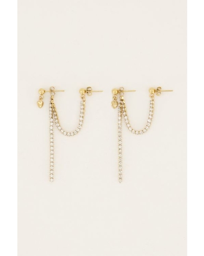 My Jewellery STARMOOD DUBBELE OORBELLEN