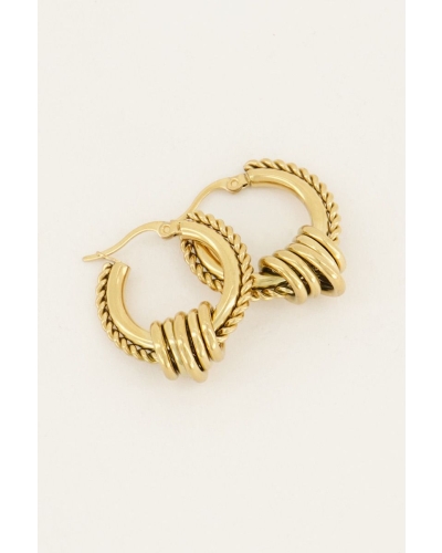 My Jewellery OORBELLEN RONDJES GROOT