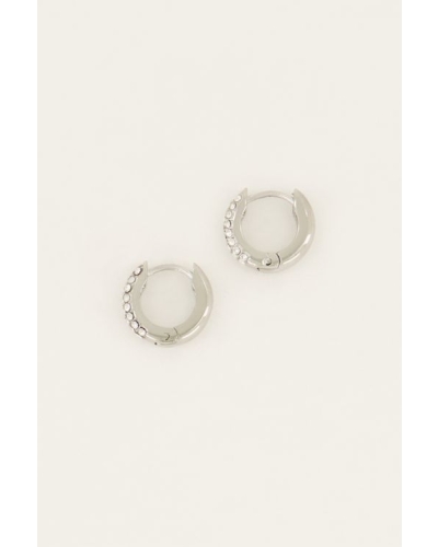 My Jewellery Oorringen strass voorkant MJ063121500
