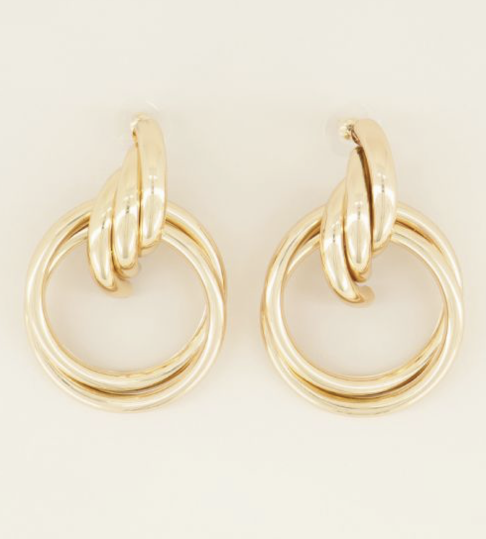MY JEWELLERY EARRINGS WITH BIG HOOPS