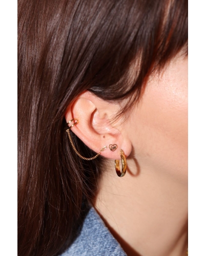 My Jewellery Oorbellen rond patroon MJ04360