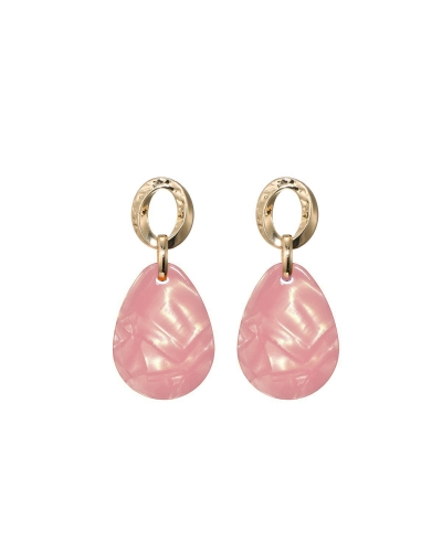 Gossip Gossip Oorbellen OORBELLEN MARBLE ROZE Roze