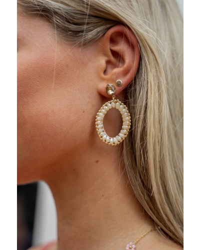 Gossip OVALEN STATEMENT OORBELLEN GOUD