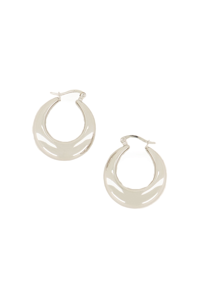STATEMENT HOOPS ZILVER
