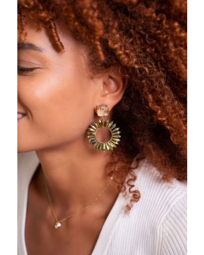 My Jewellery My Jewellery Oorbellen MJ07361 Groen