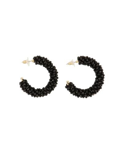 EARRINGS STATEMENT BLACK | MY JEWELLERY 