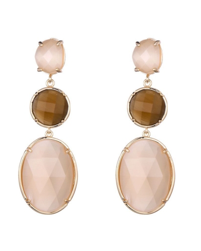 Gossip OORBELLEN CAT EYE ROZE