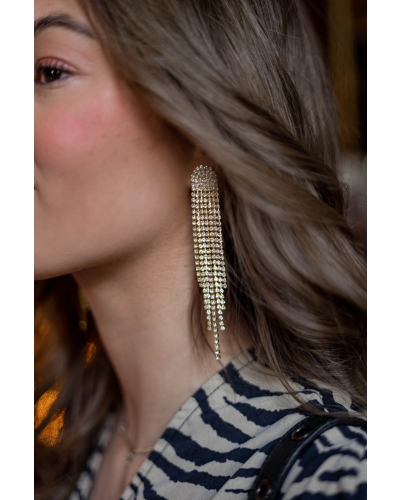 OORBELLEN MET STRASS STEENTJES 300557123