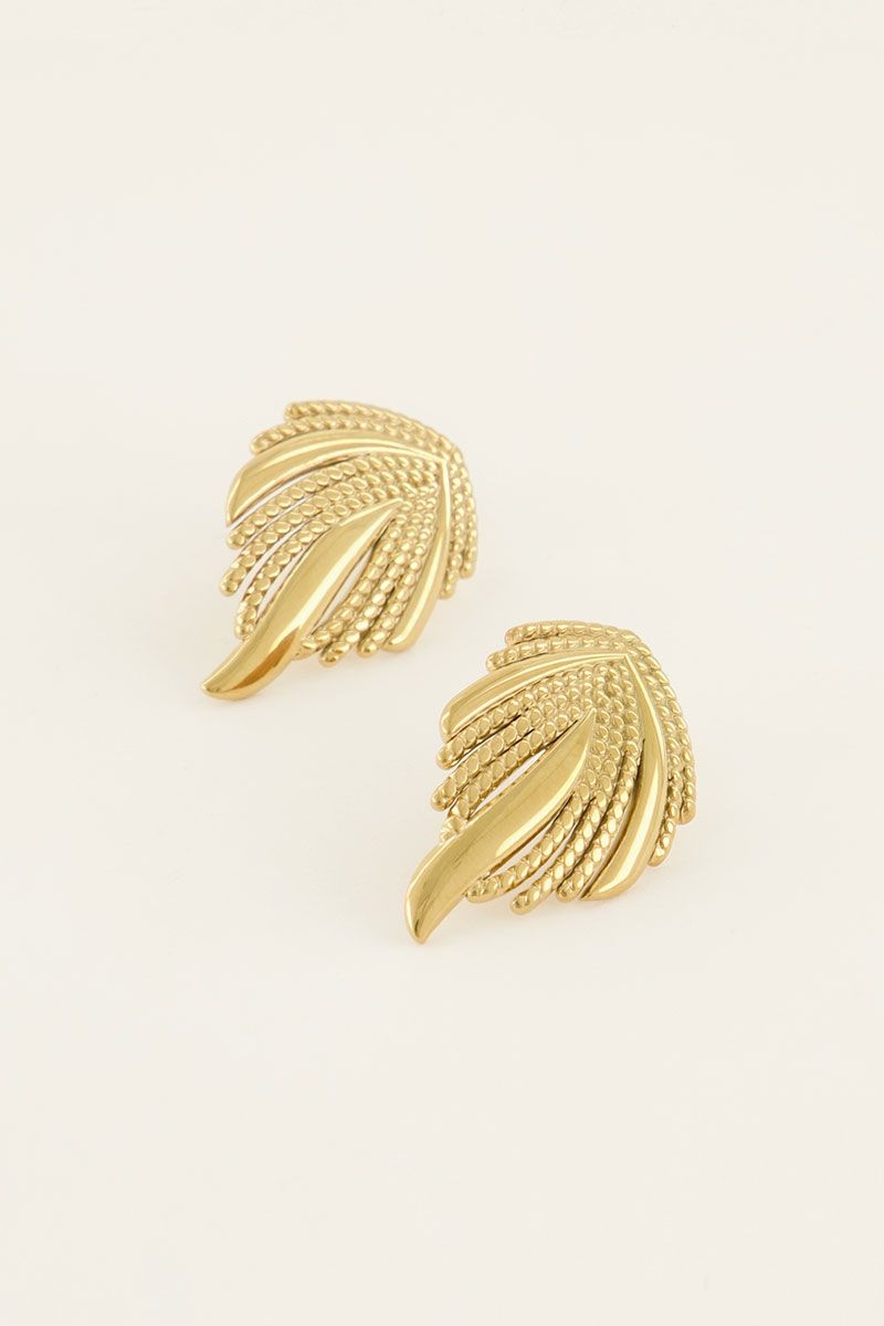  EARRING FANCY DROP GOUD