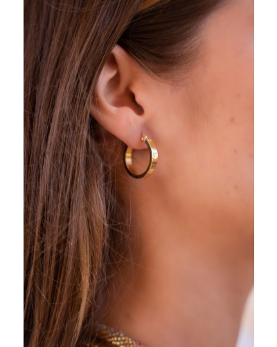 My Jewellery Earrings engraved hearts MJ07495