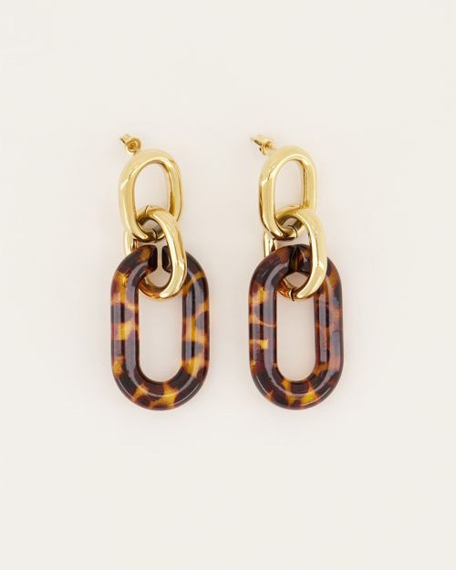 BRUINE RESIN OORHANGERS
