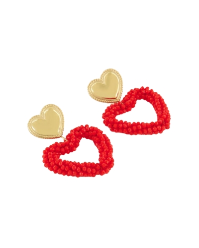 My Jewellery My Jewellery Oorbellen MJ08149 Rood