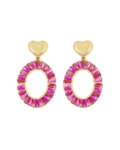 My Jewellery My Jewellery Oorbellen MJ08044 Roze