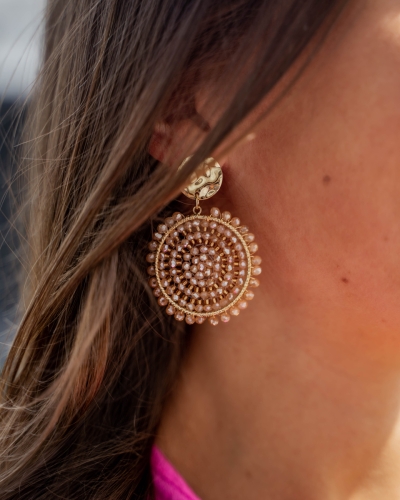 Gossip OORBELLEN ROND CHAMPAGNE