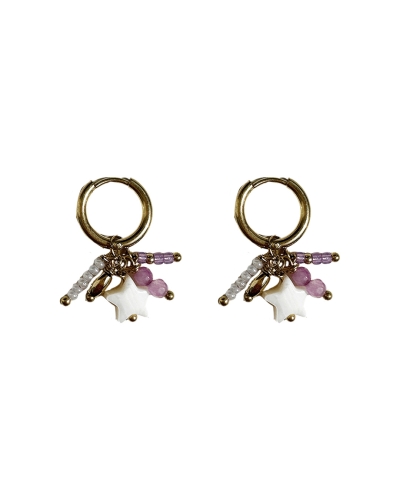 Gossip OORRINGEN CHARMS LILA