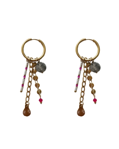 Gossip OORRINGEN CHARMS FUCHSIA